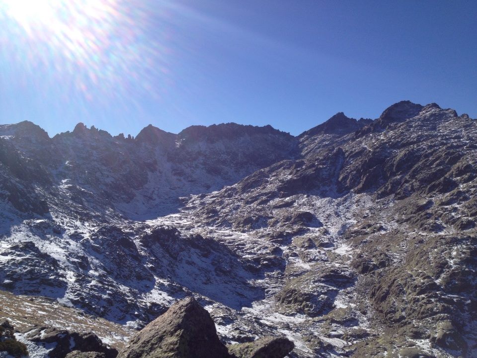 Pico Almanzor y circo de Gredos