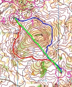 Rutas del trazado del segundo clasificado