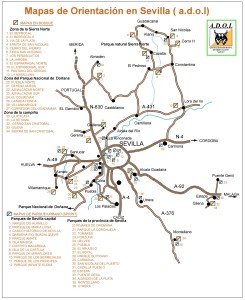 Mapas de Sevilla del club ADOL