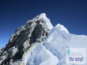 Escalón Hillary y cima principal 